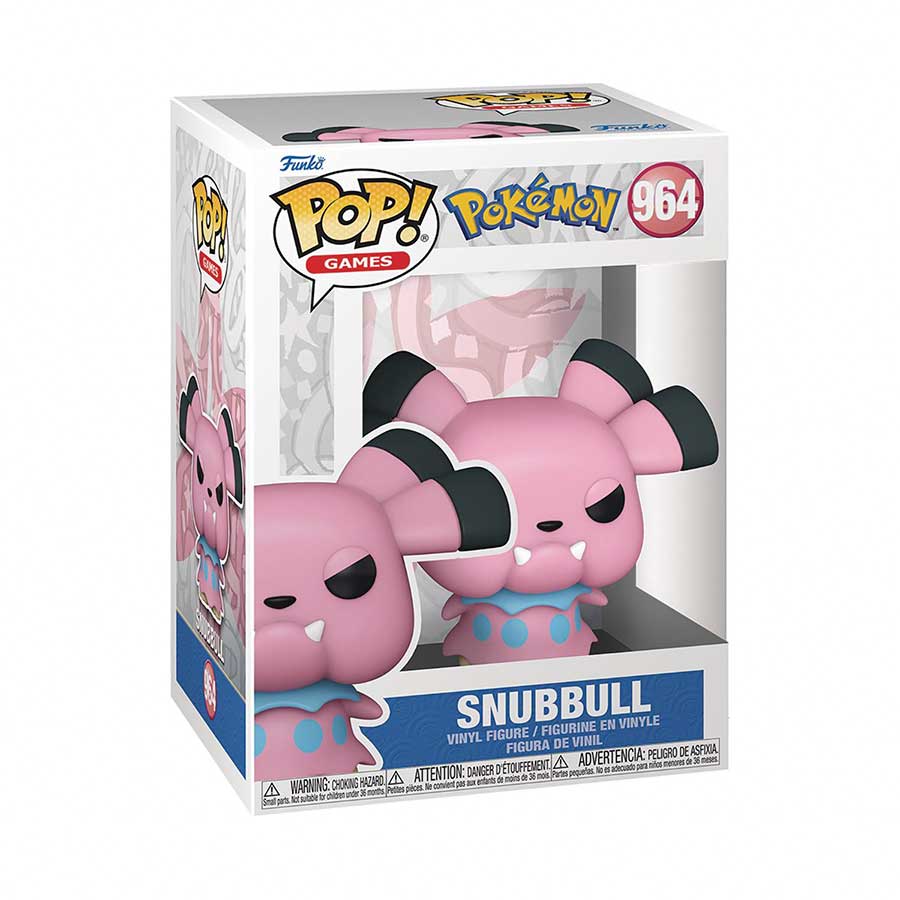 POP Games Pokemon Snubbull Vinyl Figure