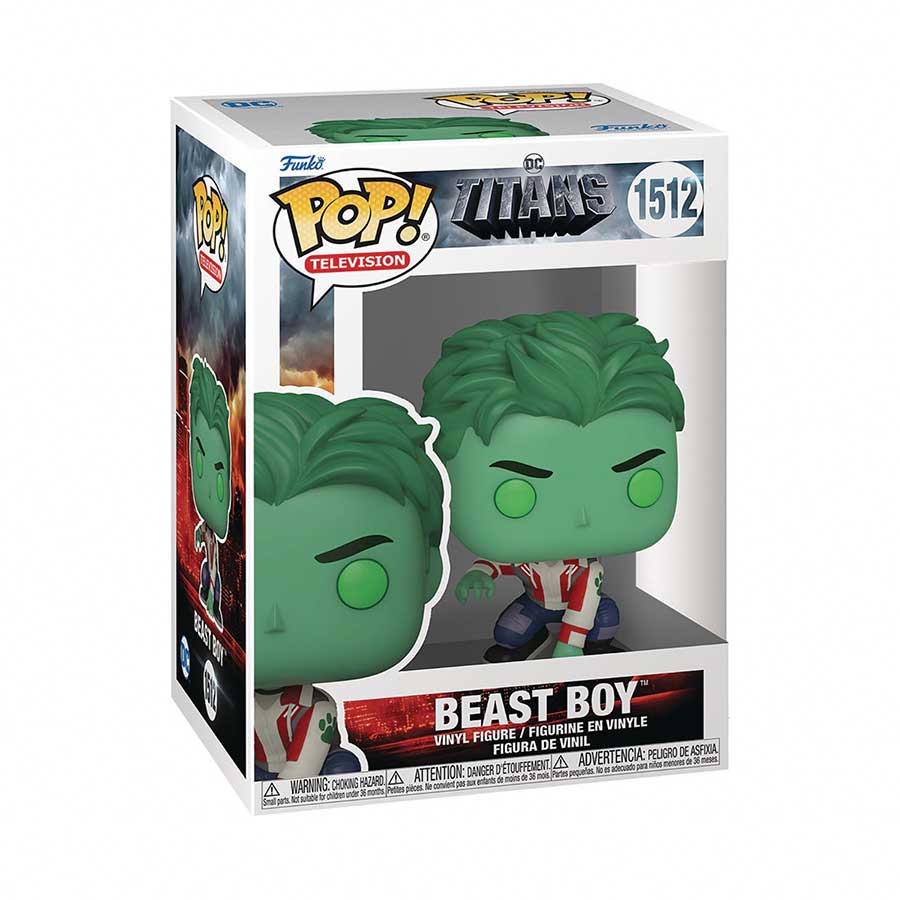 POP Television Titans Beast Boy Vinyl Figure