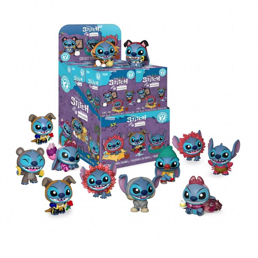 Disney Stitch In Costume Mystery Minis Blind Mystery Box