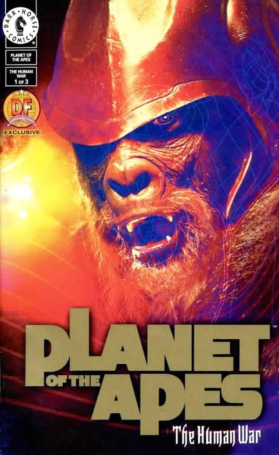 Planet Of The Apes Human War #1 Cover D DF Variant Cover Without Certificate