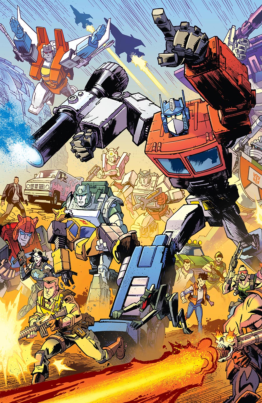 Transformers Vol 5 9 Cover F Variant Jason Howard Annalisa Leoni 