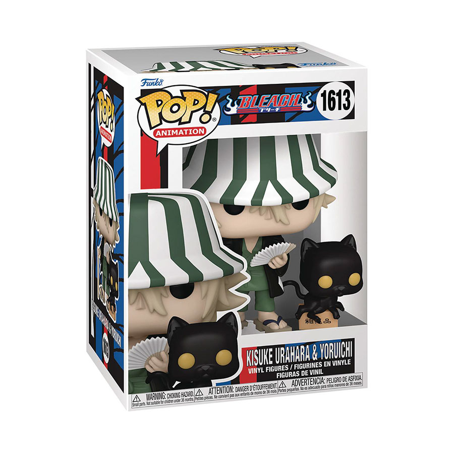 POP & Buddy Bleach Kisuke Urahara With Yoruichi Vinyl Figure