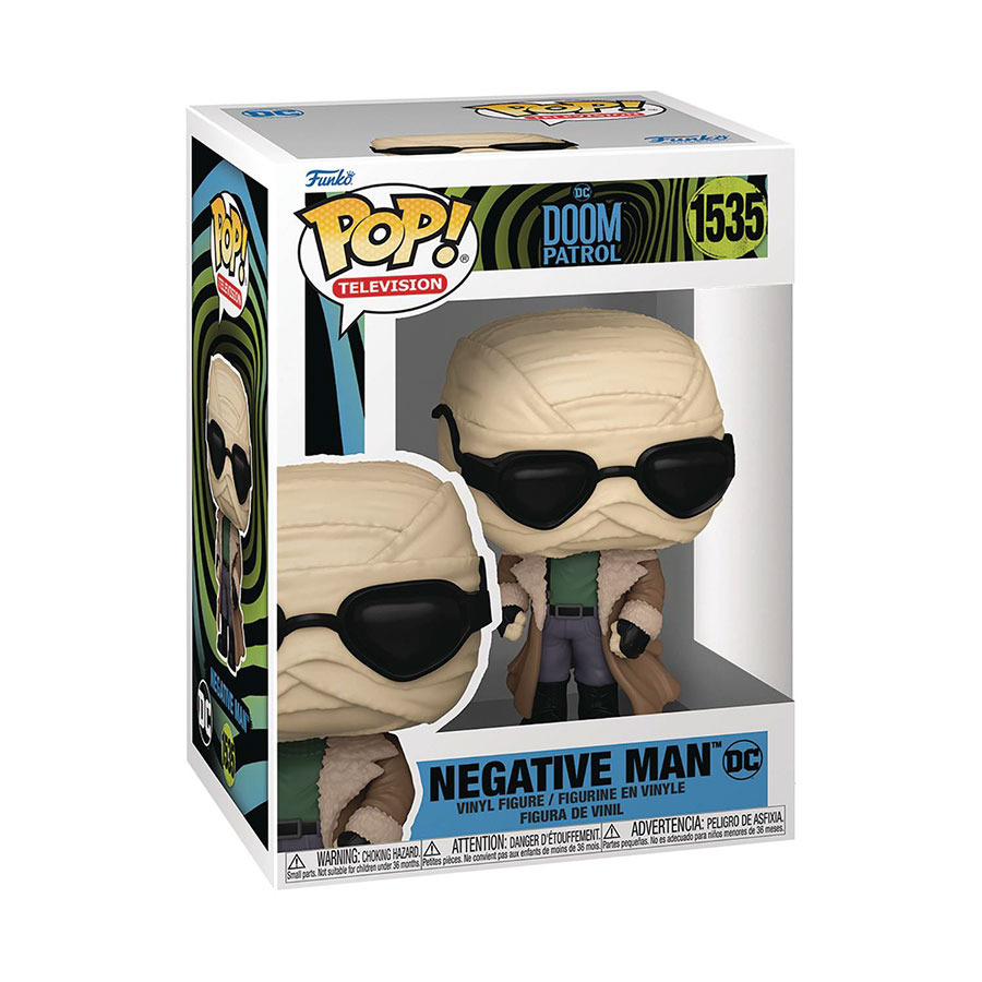POP Television Doom Patrol Larry Trainor Vinyl Figure