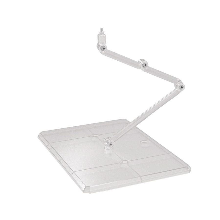 Action Base 8 Display Stand Clear Color (For 1/100 / MG / Full Mechanics / 30MM Kits)