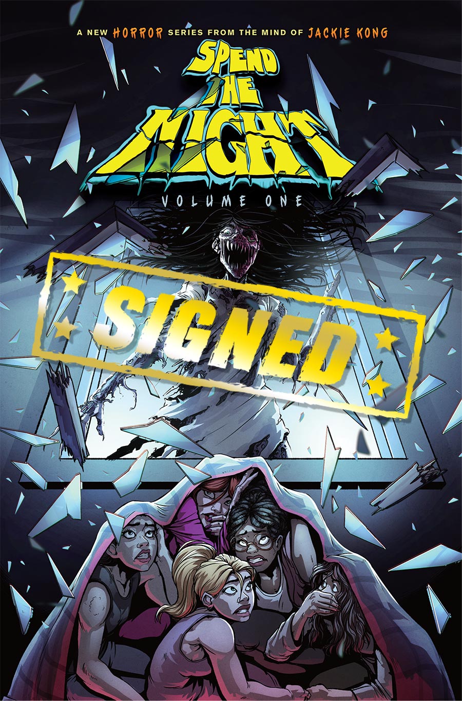 Spend The Night Vol 1 TP Incentive Signed By Jackie Kong