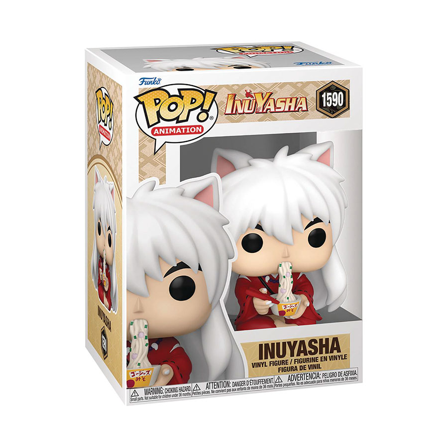 POP Animation Inu Yasha Inu Yasha Eating Noodles Vinyl Figure
