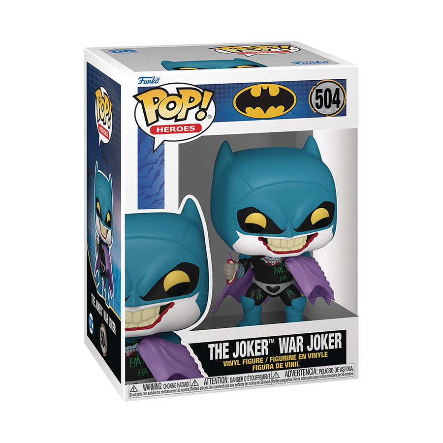 POP Heroes Batman The Joker (War Joker) Vinyl Figure