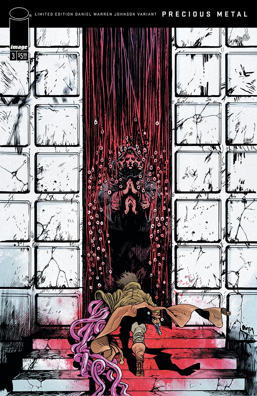 Precious Metal #3 Cover B Incentive Daniel Warren Johnson Variant Cover