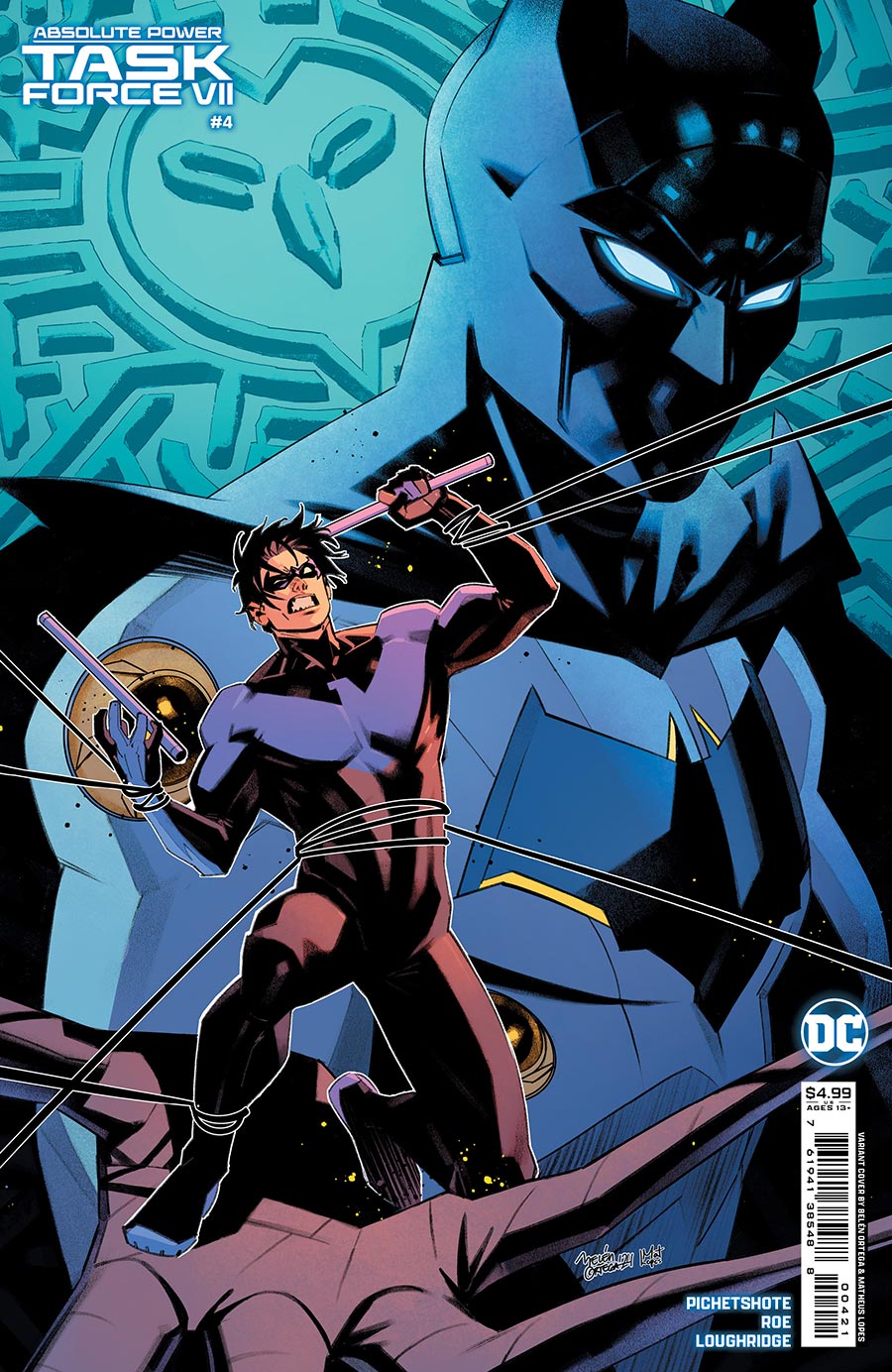 Absolute Power Task Force VII #4 Cover C Variant Belen Ortega Card Stock Cover