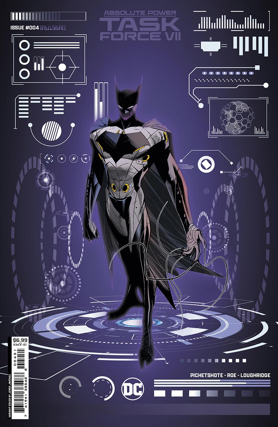 Absolute Power Task Force VII #4 Cover F Variant Jorge Jimenez Foil Cover