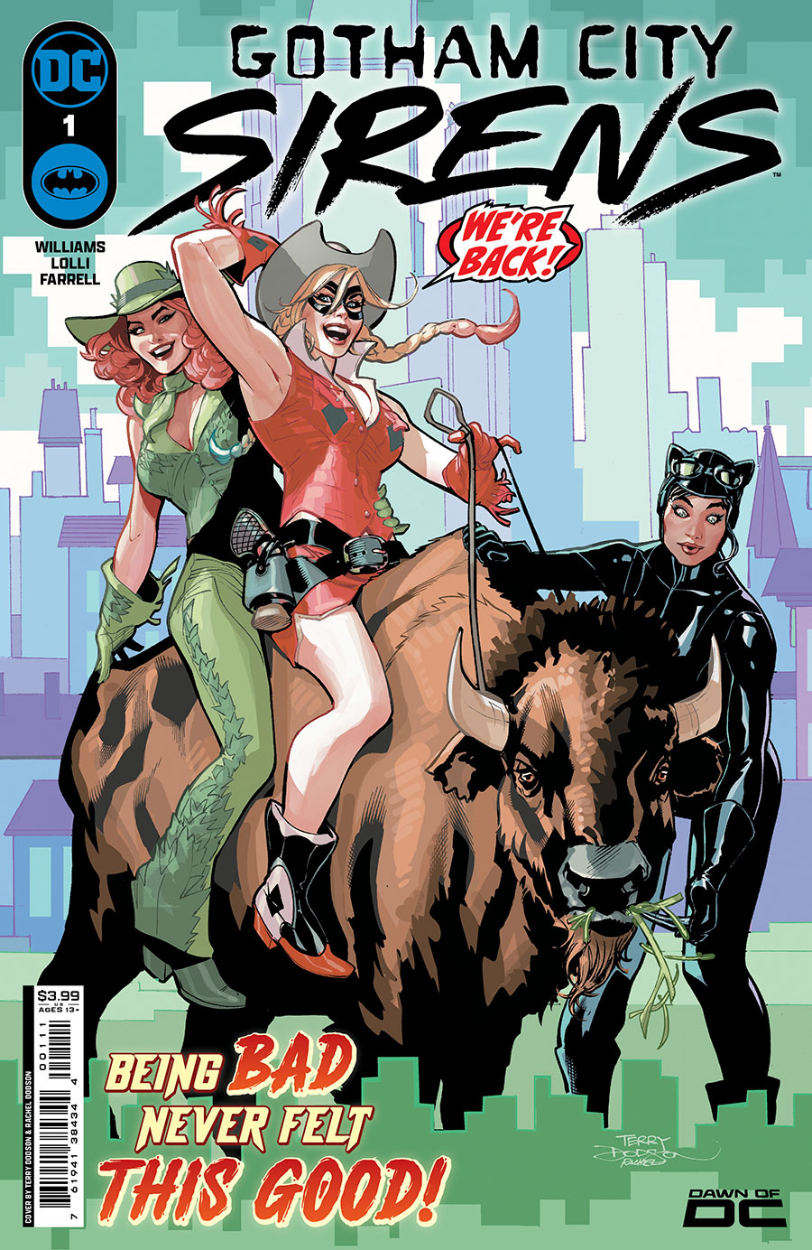 Gotham City Sirens Vol 2 #1 Cover A Regular Terry Dodson Cover