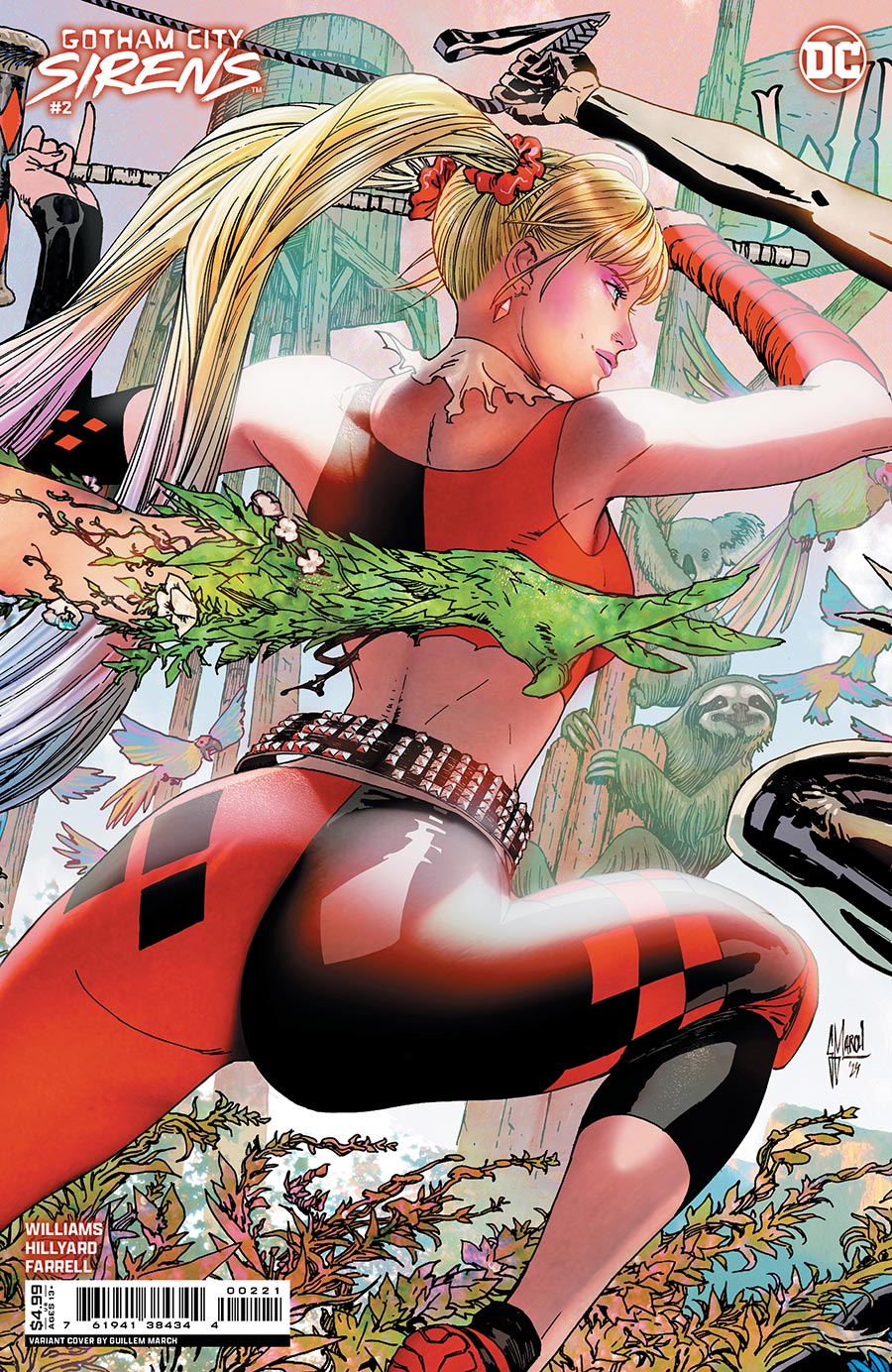 Gotham City Sirens Vol 2 #2 Cover D Variant Guillem March Connecting Card Stock Cover