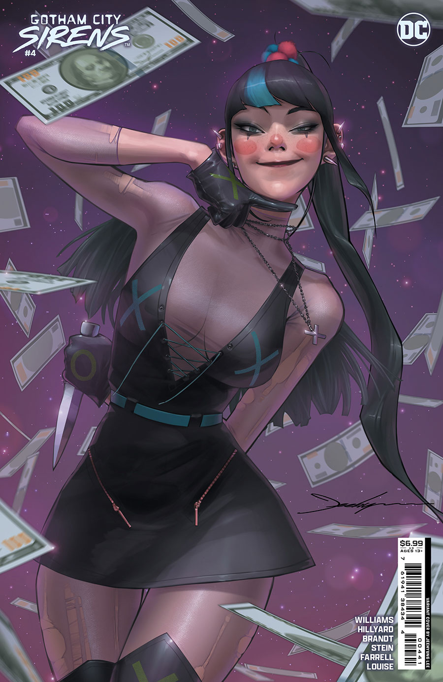 Gotham City Sirens Vol 2 #4 Cover C Variant Jeehyung Lee Card Stock Cover