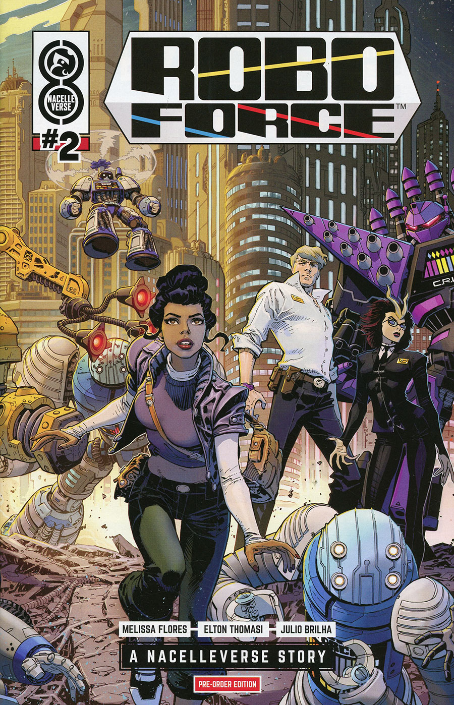 Roboforce #2 Cover E Variant Pre-Order Cover