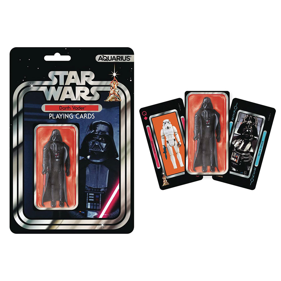 Star Wars Retro Toys Playing Cards Wave 1 - Darth Vader
