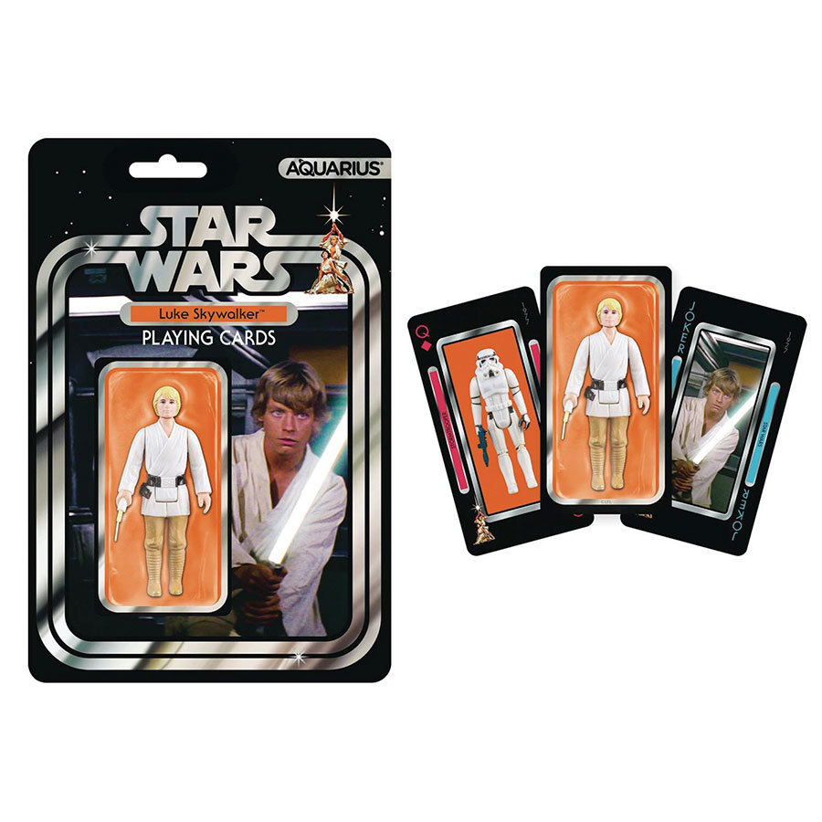 Star Wars Retro Toys Playing Cards Wave 1 - Luke Skywalker