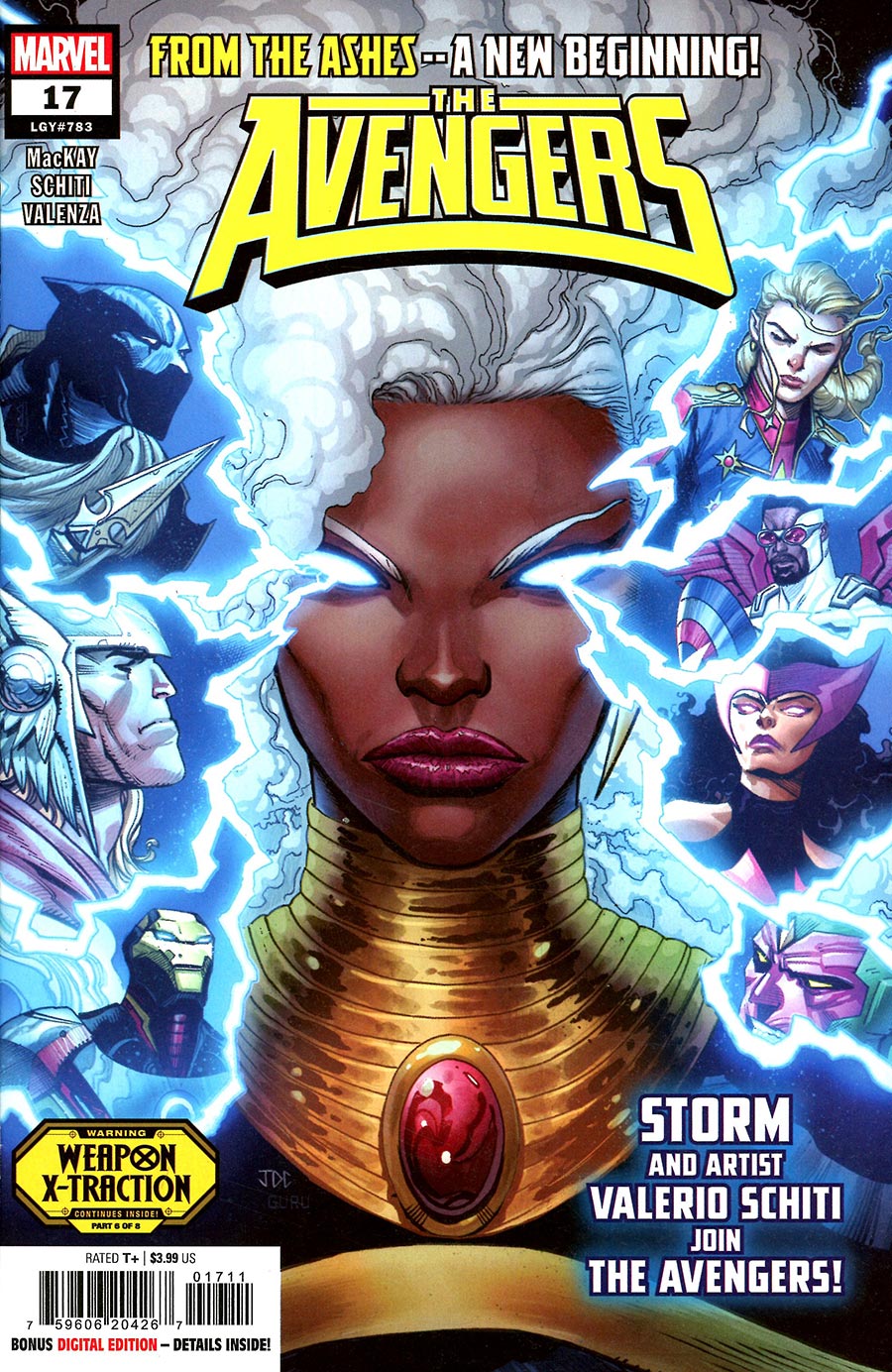 Avengers Vol 8 #17 Cover A Regular Joshua Cassara Cover (Deadpool Wolverine Weapon X-Traction Part 6)