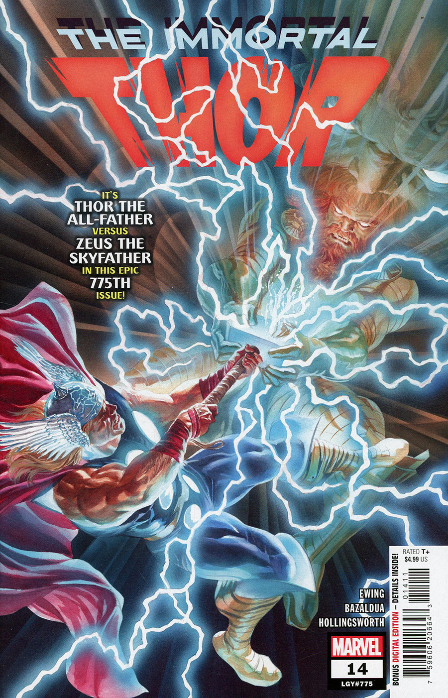 Immortal Thor #14 Cover A Regular Alex Ross Cover (#775)