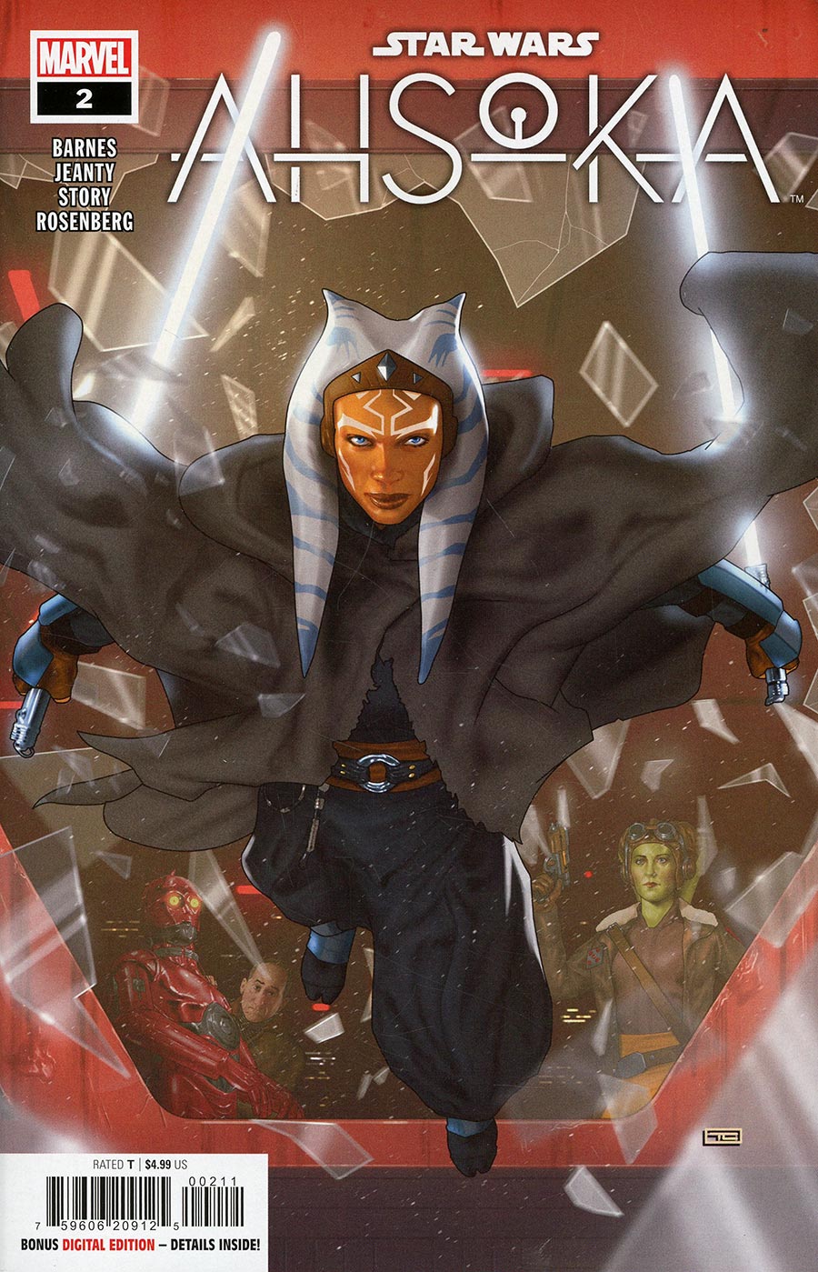 Star Wars Ahsoka #2 Cover A Regular Taurin Clarke Cover