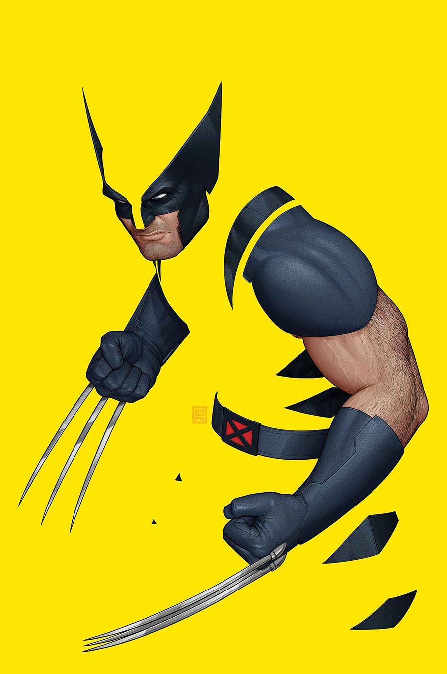 Wolverine Vol 8 #1 Cover E Variant John Tyler Christopher Negative Space Cover