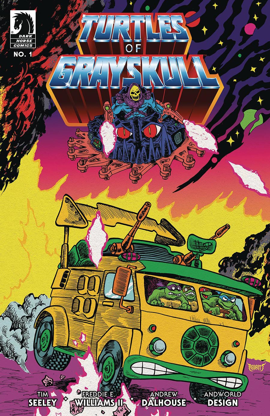 Masters Of The Universe Teenage Mutant Ninja Turtles Turtles Of Grayskull #1 Cover C Variant Alexis Ziritt Cover