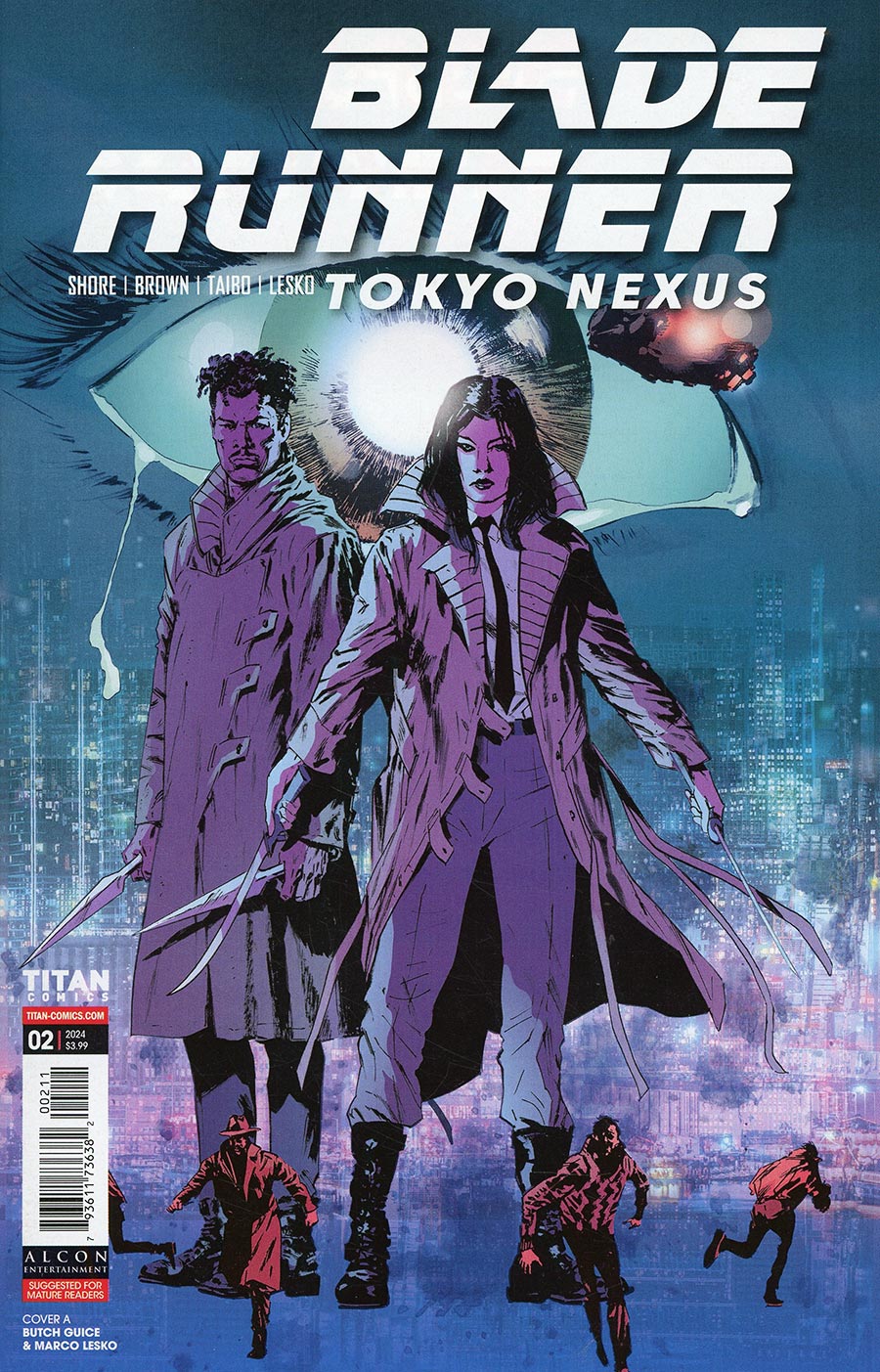 Blade Runner Tokyo Nexus #2 Cover A Regular Butch Guice Cover