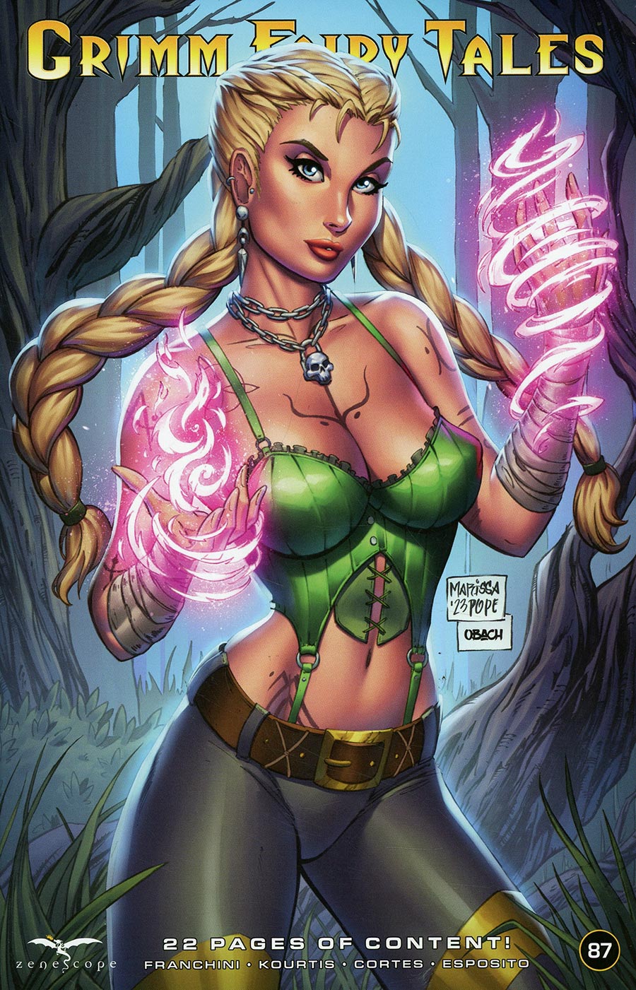 Grimm Fairy Tales Vol 2 #87 Cover C Marissa Pope