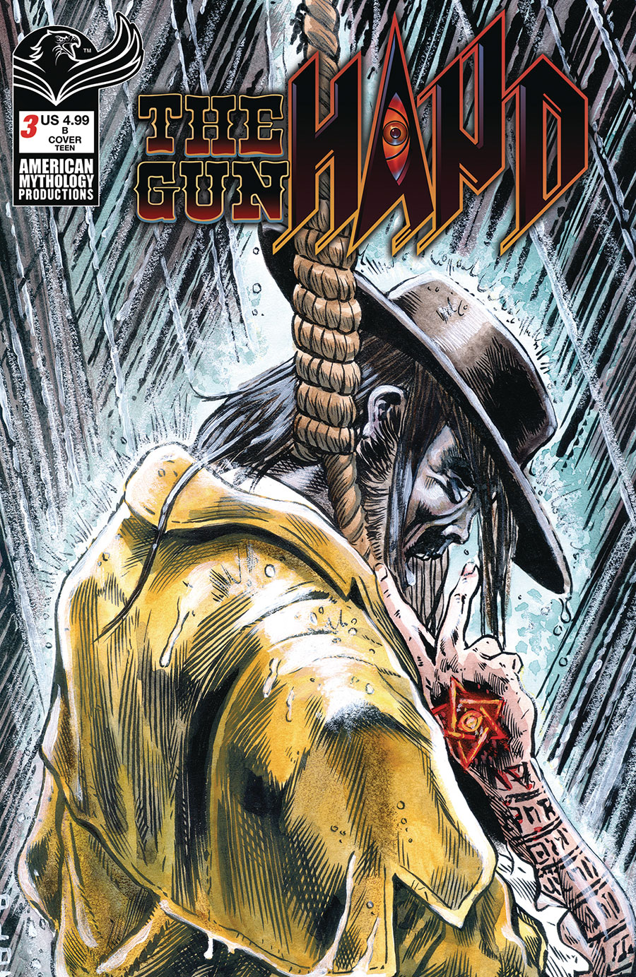 The Gunhand #3 Cover B Variant Matthew Plog Cover