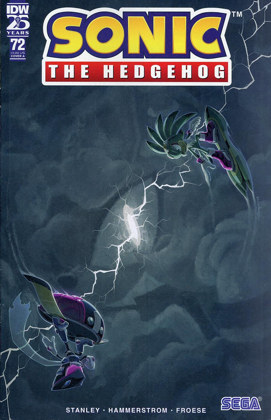 Sonic The Hedgehog Vol 3 #72 Cover A Regular Natalie Haines Cover
