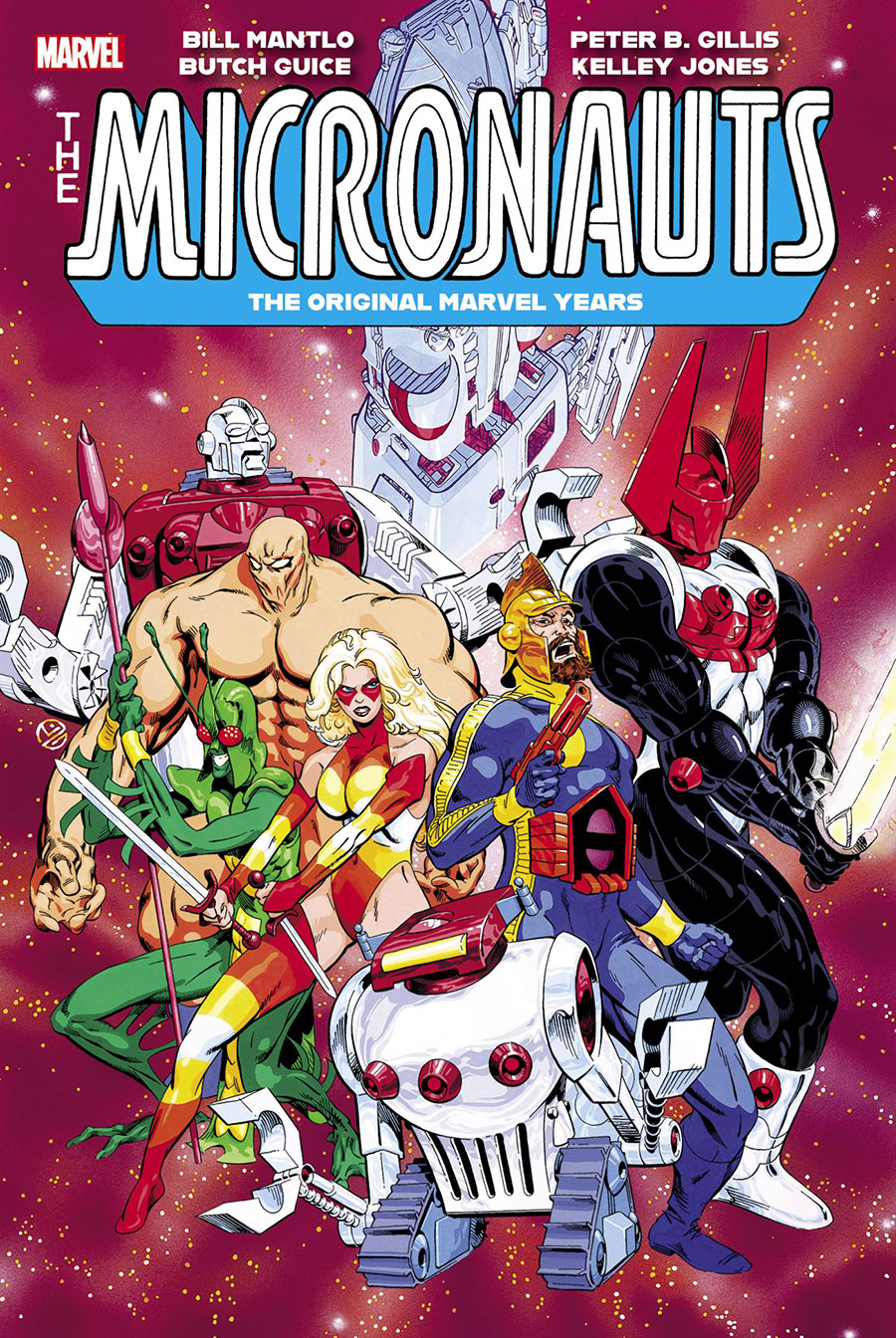 Micronauts Original Marvel Years Omnibus Vol 3 HC Book Market Michael Golden Cover
