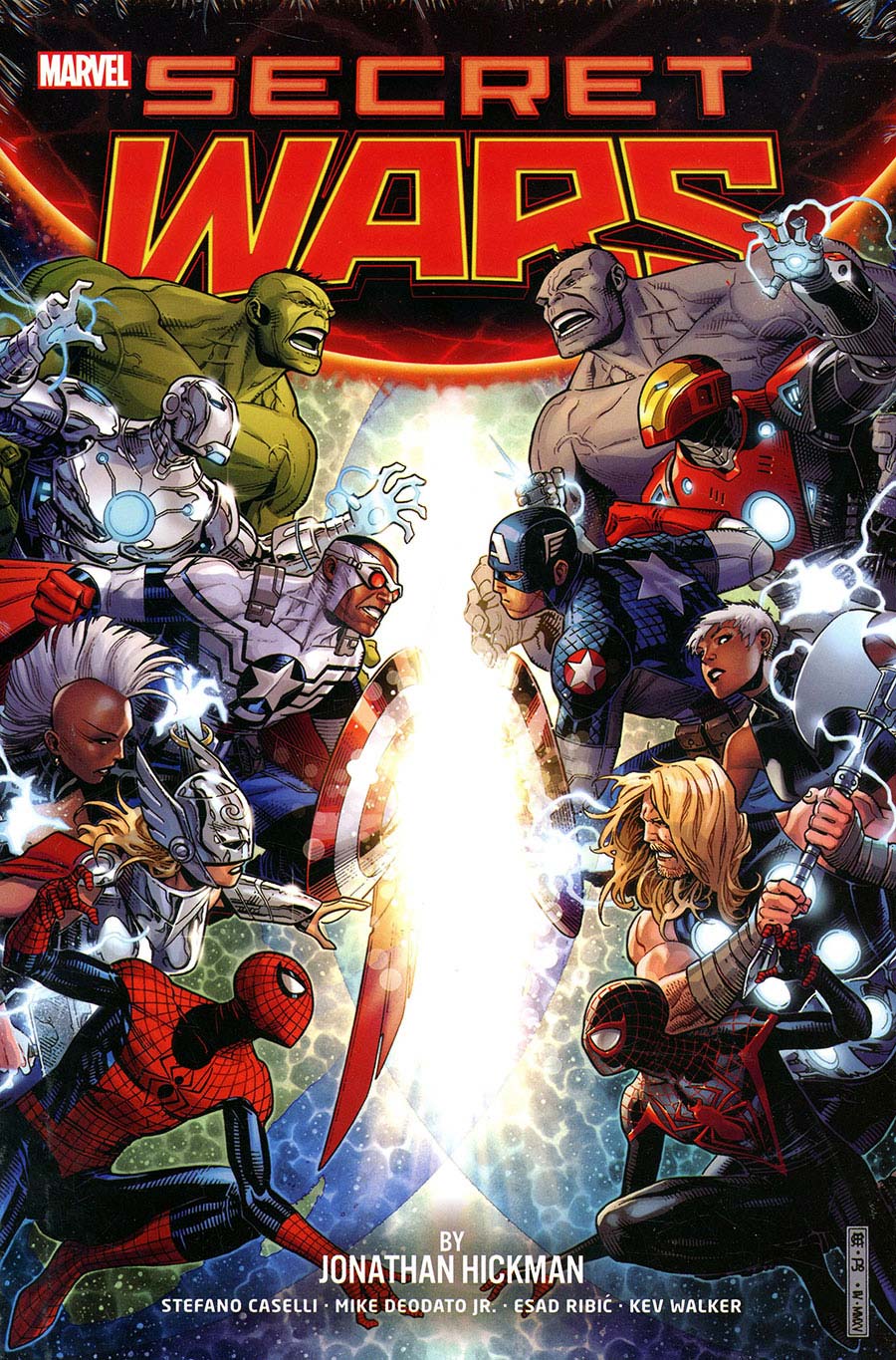 Secret Wars By Jonathan Hickman Omnibus HC Direct Market Jim Cheung Variant Cover
