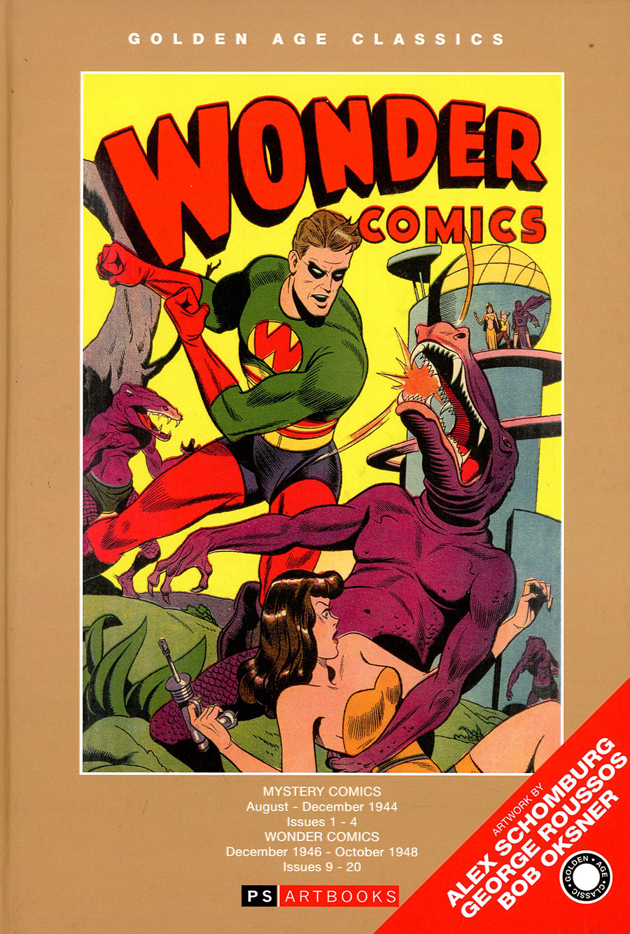 Golden Age Classics Wonder Man Vol 1 HC
