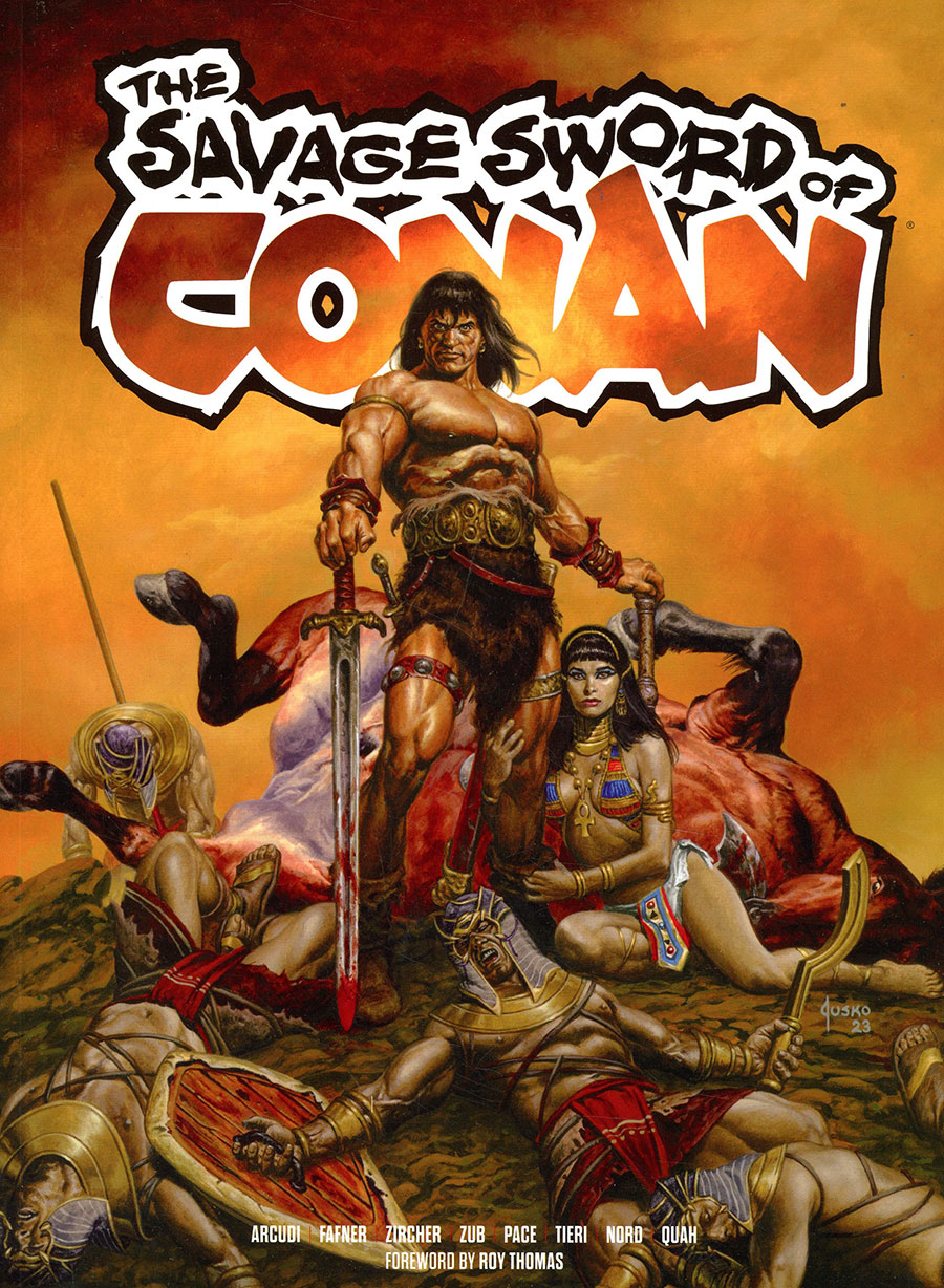 Savage Sword Of Conan (2024) Vol 1 TP Book Market Joe Jusko Cover