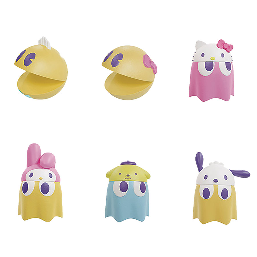Pac-Man x Sanrio Chibicollect Figure Blind Mystery Box