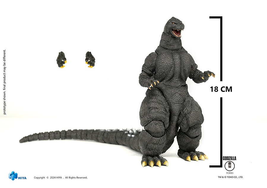 Godzilla vs King Ghidorah Godzilla (Hokaido) Exquisite Basic Previews Exclusive Action Figure