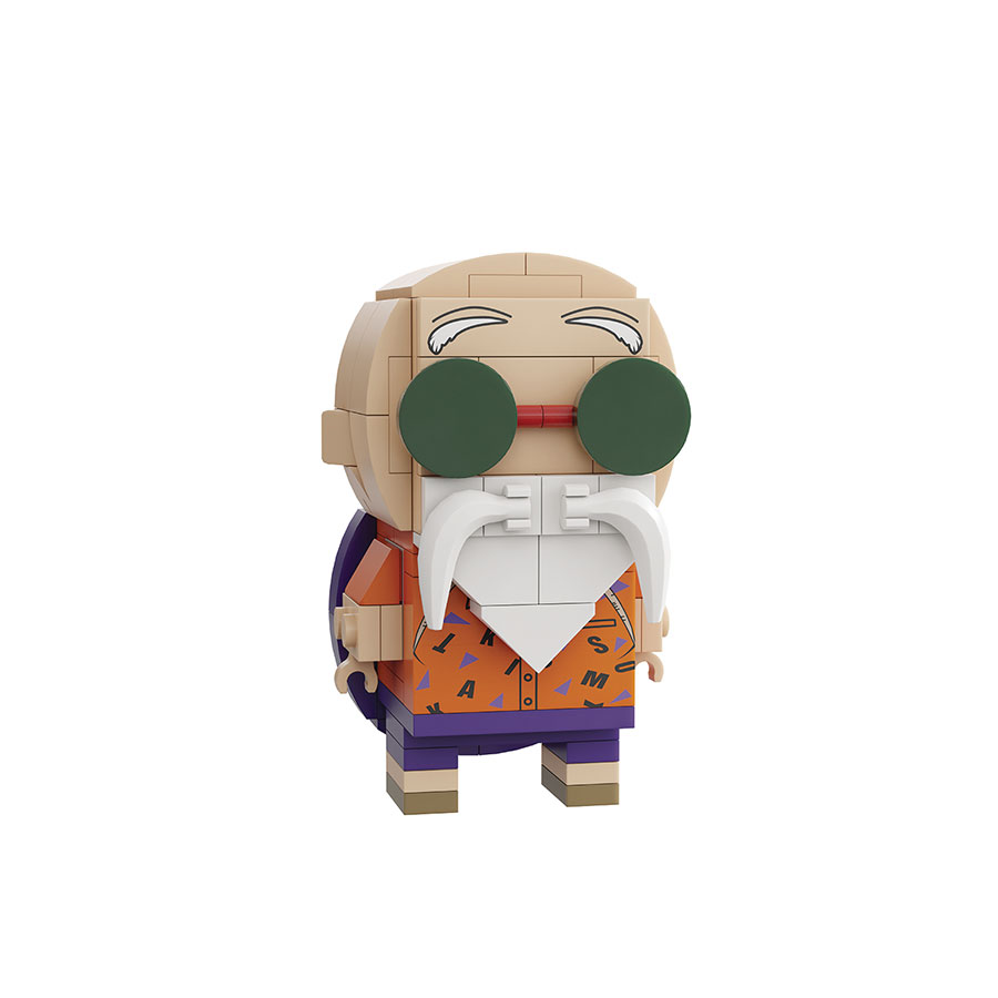 Pantasy Dragon Ball Previews Exclusive Building Block Toy - Master Roshi (129-Piece)