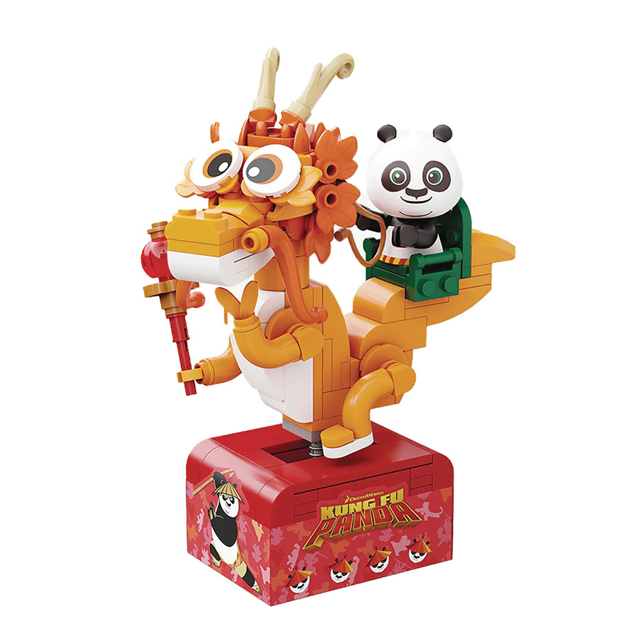 Pantasy Kung Fu Panda Cosrider Previews Exclusive Building Block Toy - Po (186-Piece)