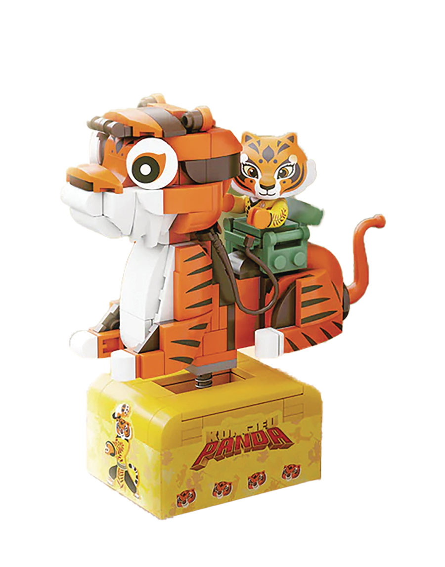 Pantasy Kung Fu Panda Cosrider Previews Exclusive Building Block Toy - Tigress (195-Piece)