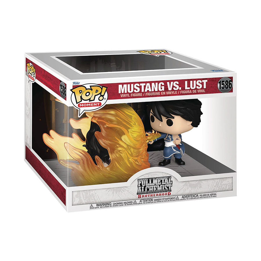 POP Moment Fullmetal Alchemist Brotherhood Mustang vs Lust Vinyl Figure