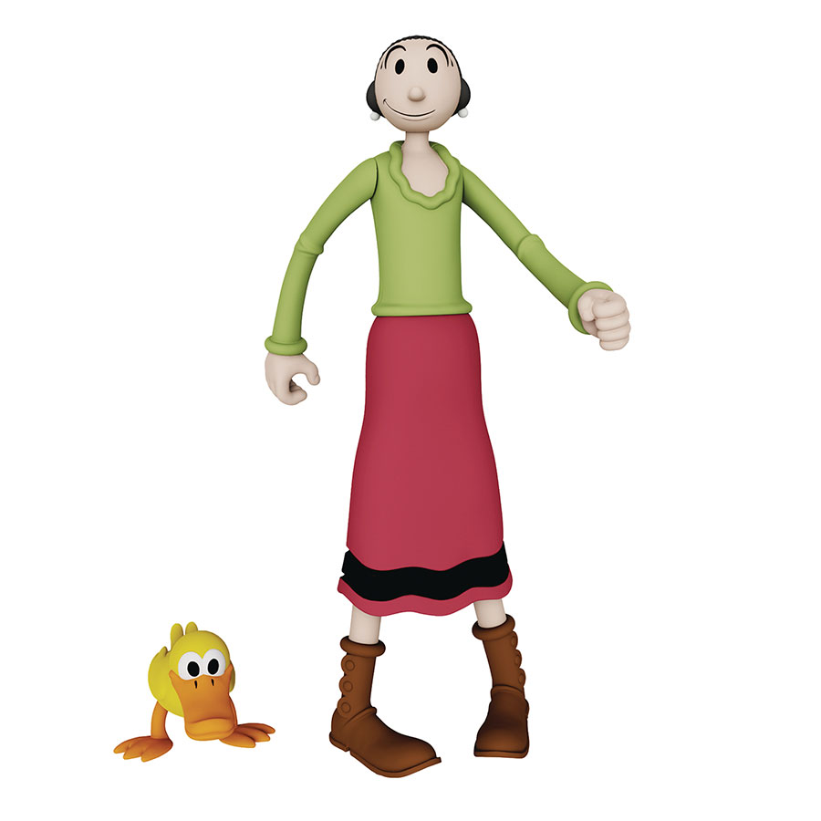 Popeye Power Stars Wave 2 Action Figure - Olive Oyl