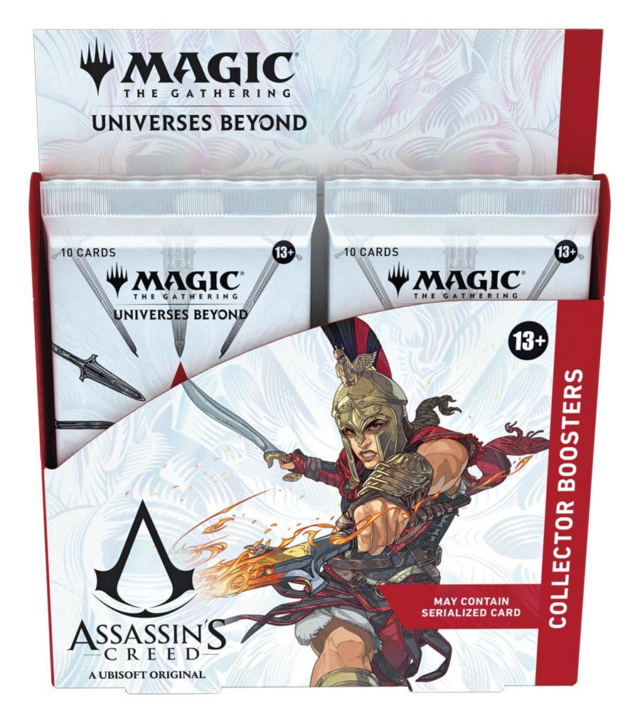 Magic The Gathering Assassins Creed Collector Booster Display (12-Count)