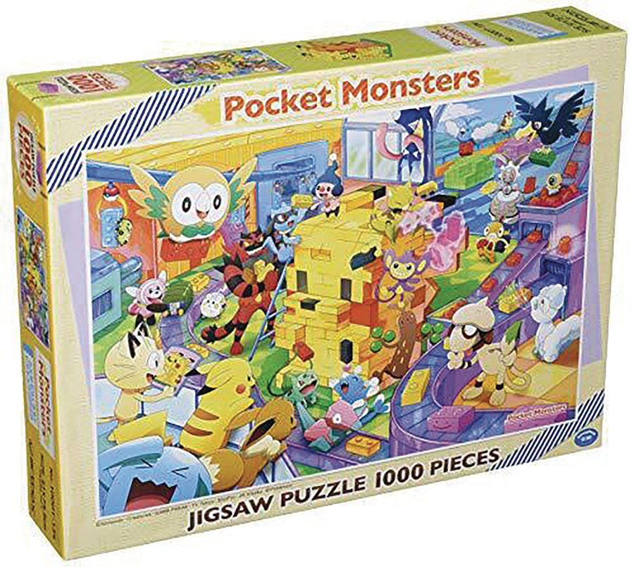 Pokemon Lets Make It Together Pikachu 1000-Piece Ensky Puzzle