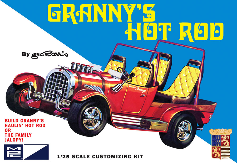 MPC Grannys Hot Rod George Barris 1/25 Scale Model Kit