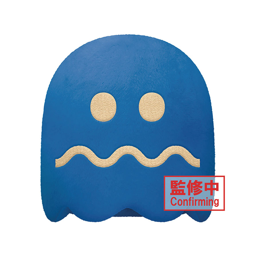 Pac-Man Big Plush - Turn-To-Blue Ghost