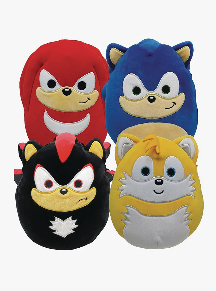 Sonic The Hedgehog Squishmallow 8-Inch Plush 24-Piece Assortment Case