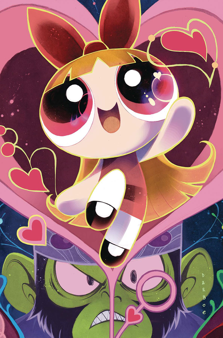 Powerpuff Girls Vol 4 #2 Cover J Incentive Karen S Darboe Connecting Virgin Cover