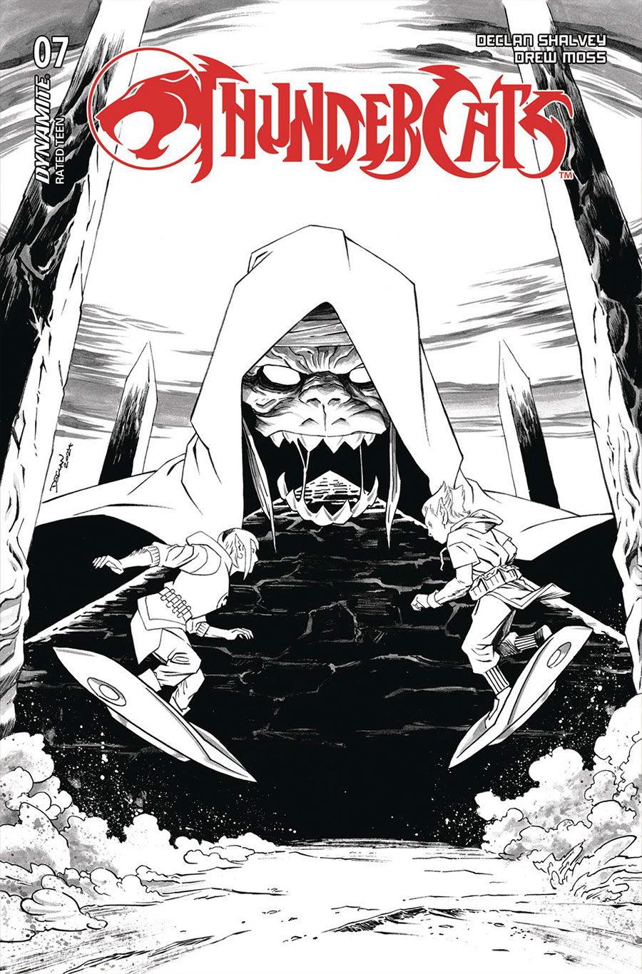 Thundercats Vol 3 #7 Cover J Incentive Declan Shalvey Line Art Cover
