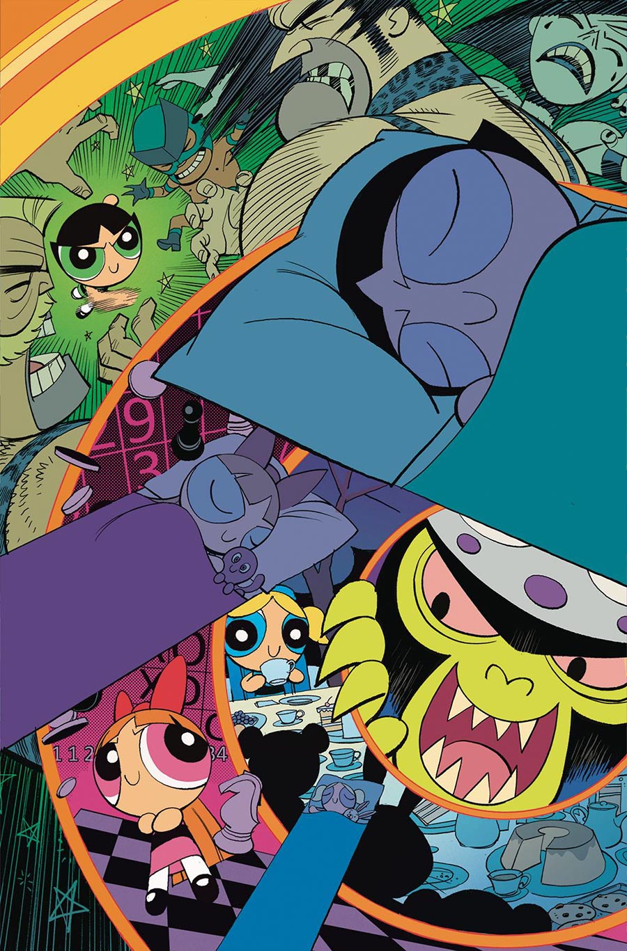 Powerpuff Girls Vol 4 #2 Cover F Dynamite Metal Premium Leonardo Romero Cover