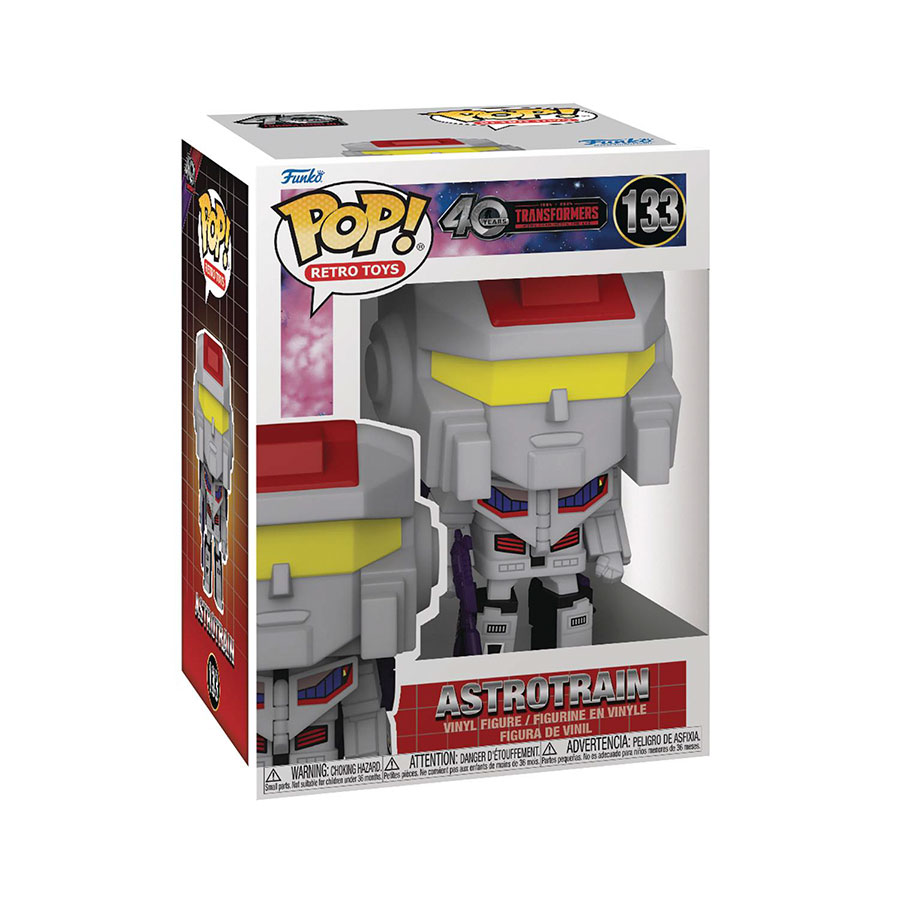 POP Retro Toys Transformers Generation 1 Astrotrain Vinyl Figure