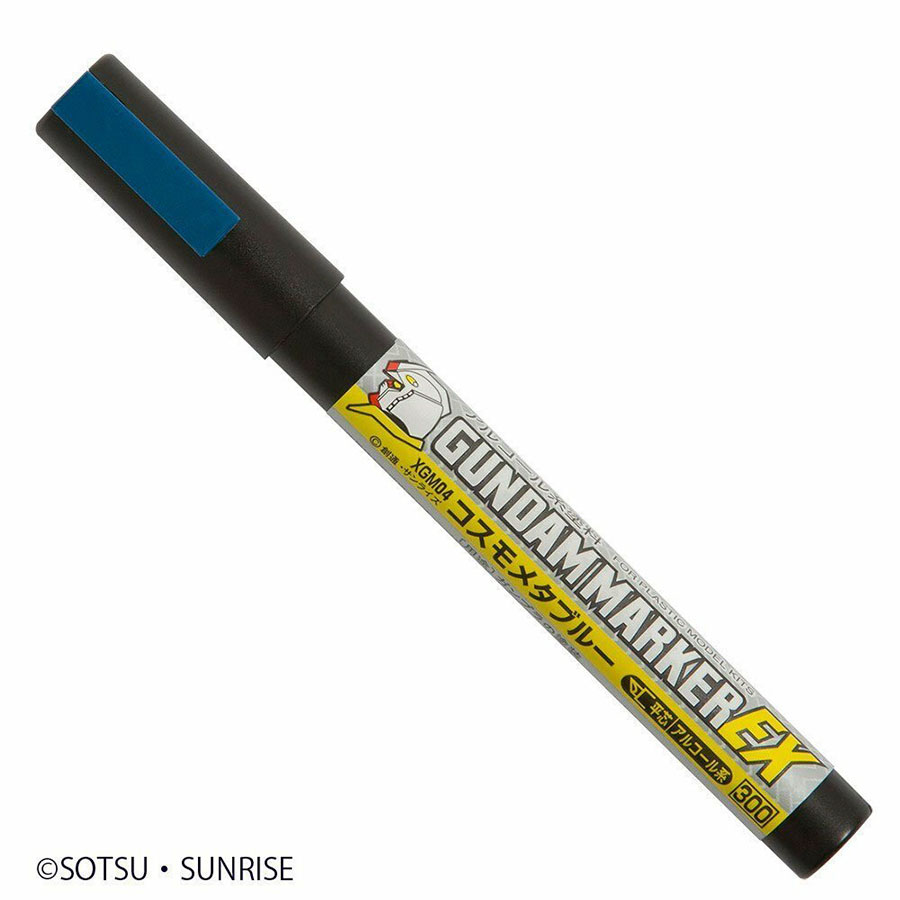 Gundam Marker EX - XGM-04P Cosmo Metallic Blue Marker